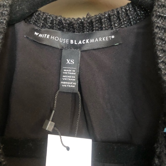 NWOT.  WHBM Tweed Moto Jacket - Picture 3 of 3